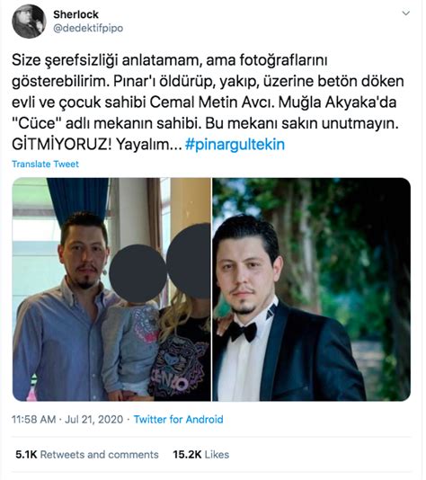 Pınar Gültekinin Katil Zanlısı Cemal Metin Avcının Akyaka Cüce Barın