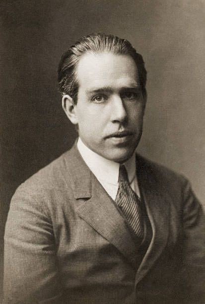 Portrait Of Niels Bohr Danish Physicist Proposed A Theory Of Atomic