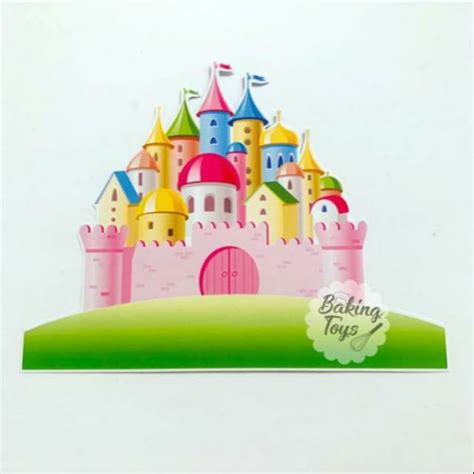 Jual Princess Castle Menara Kastil Topper Cake Birthday Hiasan Kue