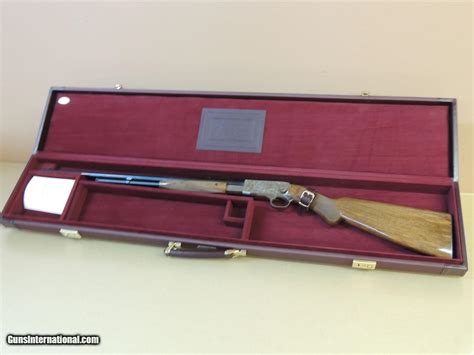 Browning Grade Iii Trombone 22 Sllr Slide Action Rifle In Case