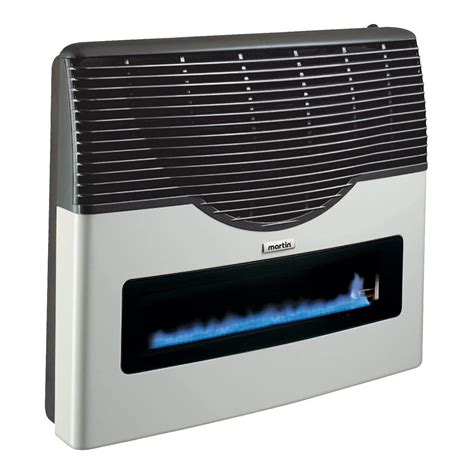 Martin Propane Forced Air Wall Mounted Heater with Built-in Thermostat ...