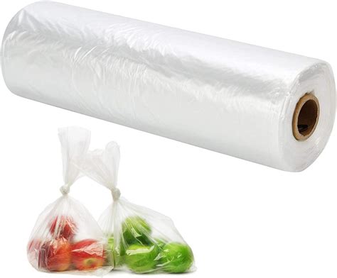 Caderoll 500 Bolsas Transparentes En Rollo De 40 X 50 Cm Amazon