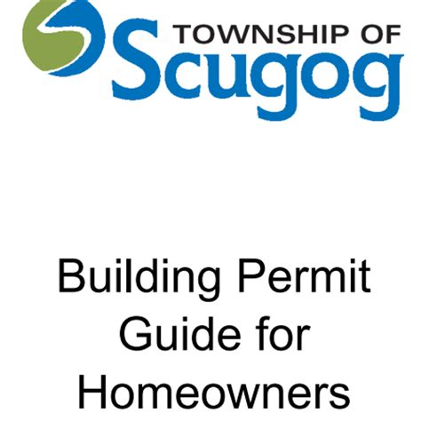 Building Guides | Township of Scugog
