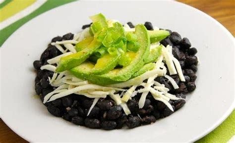 Frijoles Con Aguacate Y Queso De Kcal Receta F Cil En La App Avena