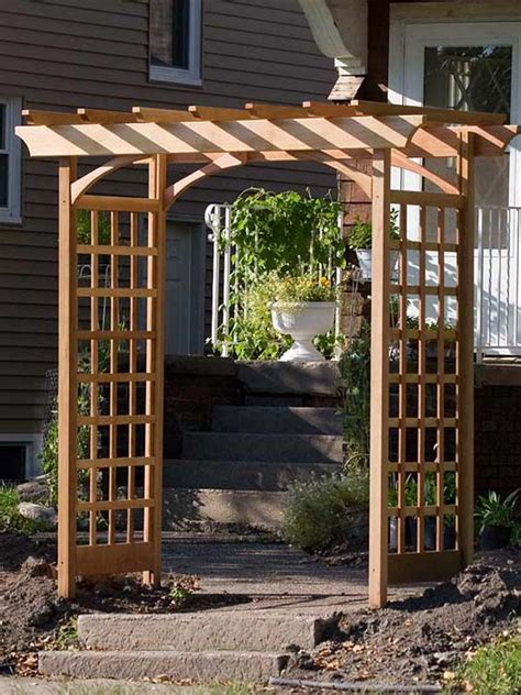 How To Build A Garden Arch Garden Design Ideas