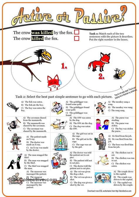 Active Passive Voice Exercise Hot Sex Picture