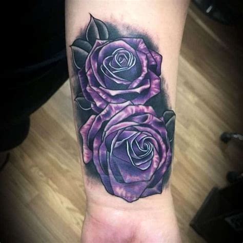 Top 73 Best Purple Flower Tattoo Ideas [2021 Inspiration Guide]