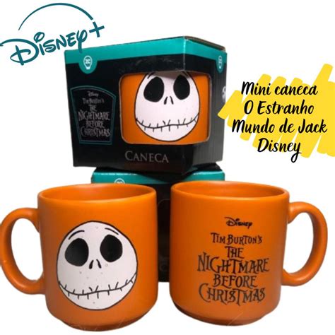 Caneca O Estranho Mundo De Jack Disney Zona Criativa Ml Shopee Brasil