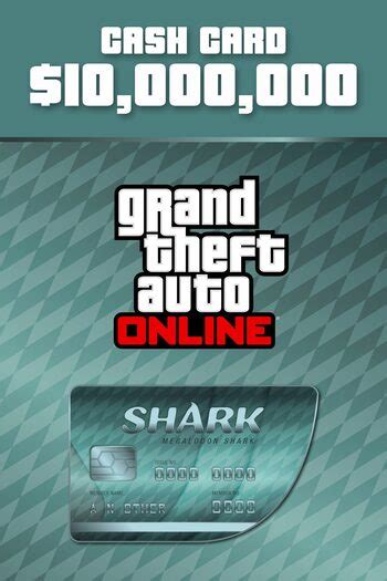 Buy Grand Theft Auto Online 10 000 000 Megalodon Shark Cash Card