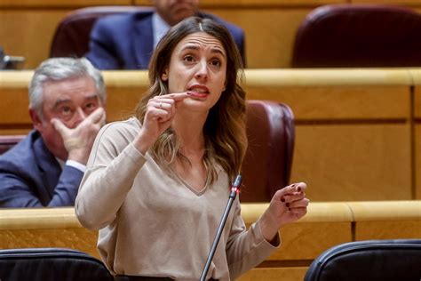 Irene Montero acusa al PP de liderar la ofensiva contra el solo sí