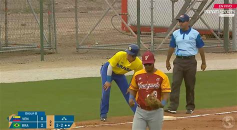 Venezuela Vs Brasil Beisbol En Vivo Juegos Panamericanos Santiago