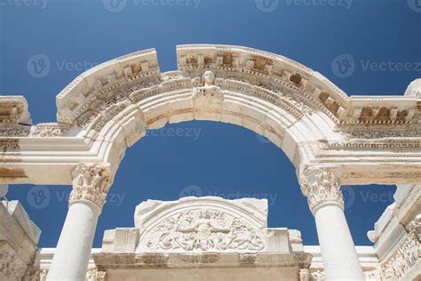 Temple of Hadrian in Ephesus Ancient City 10292464 Stock Photo at Vecteezy