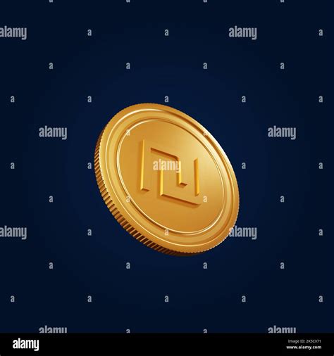 Currency Symbol Israeli New Shekel 3D Illustration Stock Photo - Alamy