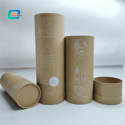 China Manufacturer Custom Eco Friendly Kraft Paper Tubes Tea Packaging Biodegradable For