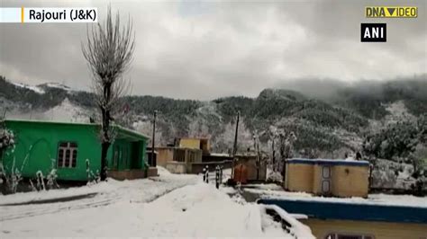 Watch: Pir Panjal mountain range in Rajouri district receives fresh ...