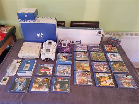 Pal Sega Dreamcast Bundle Retrogaming Hotdc With Accessories Console