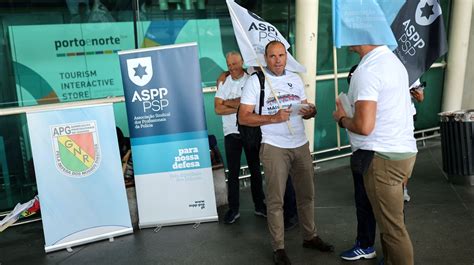 Elementos Da Psp E Gnr Marcam Manifestações Que Começam Quinta Feira No