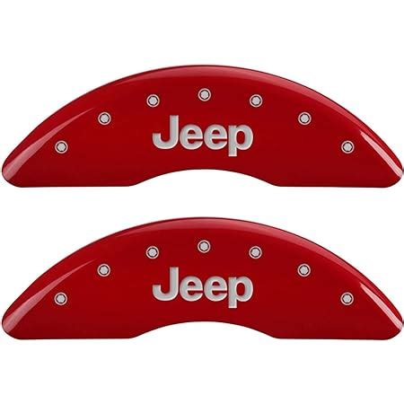 Amazon MGP Caliper Covers Brake Caliper Covers 2014 2023 Jeep