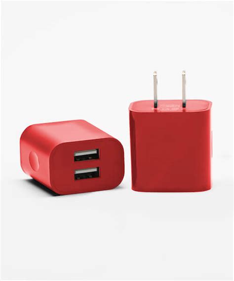 Dual Port Usb Wall Charger From Charge Maxx Fast Charge