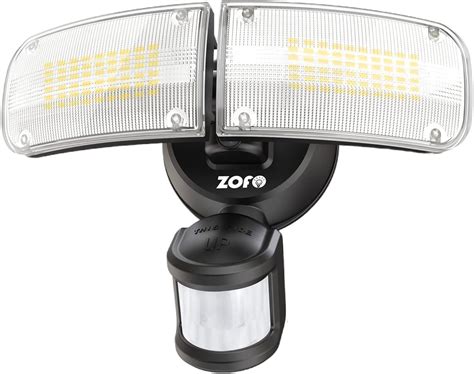 ZOFO 4000LM Projecteur LED Détecteur de Mouvement Spot Exterieur