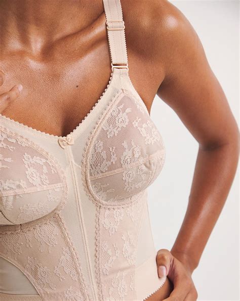 Triumph Doreen Longline Bra Skintone J D Williams