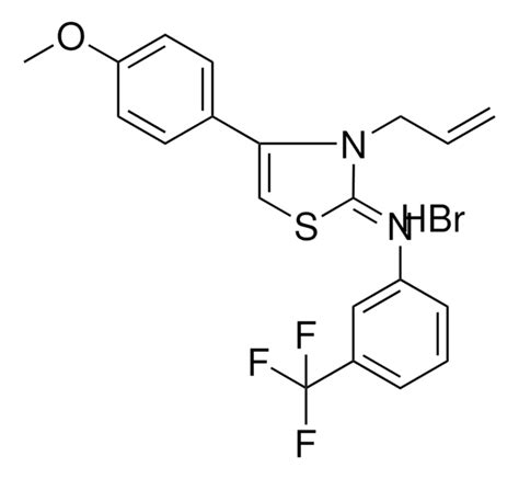 N 3 ALLYL 4 4 MEO PH 1 3 THIAZOL 2 3H YLIDENE 3 TRIFLUOROMETHYL