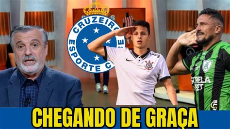 SAIU AGORA CONTRATO 2025 ULTIMAS NOTICIAS DO CRUZEIRO YouTube