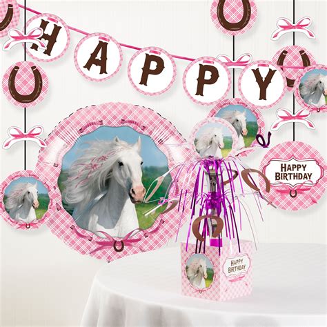 Heart My Horse Birthday Party Decorations Kit, 6pcs - Walmart.com