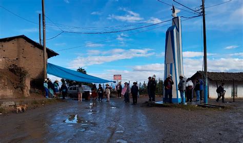 Ancash Pobladores De Tauca Bloquean Carretera Para Exigir Construcci N