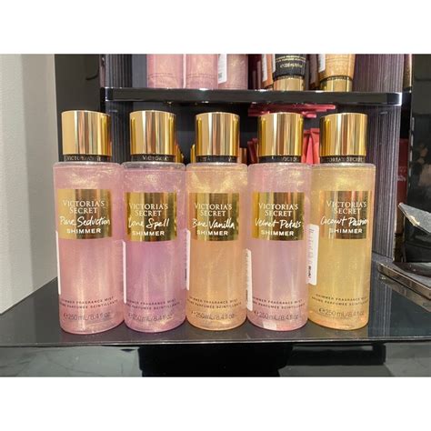 Jual Victoria Secret Velvet Petal Shimmer Body Mist 250ml Shopee