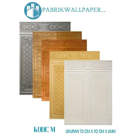 Jual SERI M PERPAKET 10 LEMBAR WALLFOAM TERMURAH Wallpaper Foam