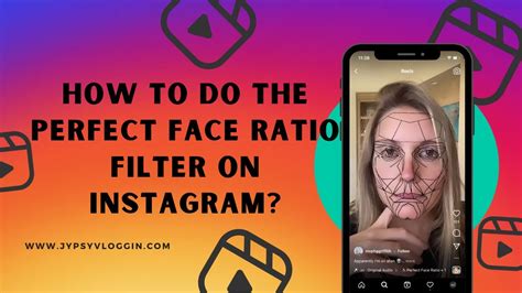 How To Do The Perfect Face Ratio Filter On Instagram Youtube