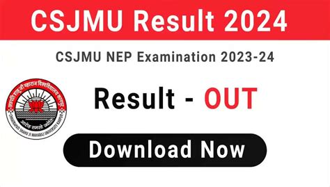 Csjmu परिणाम 2024 ऑनलाइन जारी मार्क्स डाउनलोड करने के लिए सीधा लिंक