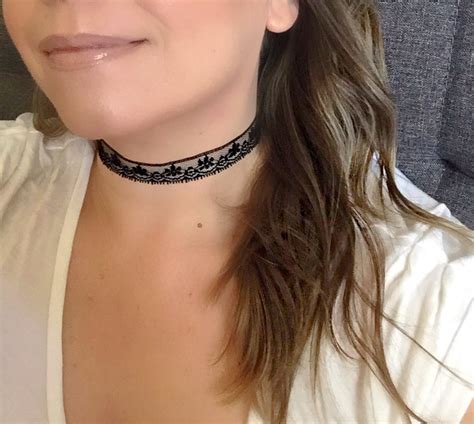 Black Lace Choker Black Choker Lace Choker Choker Etsy