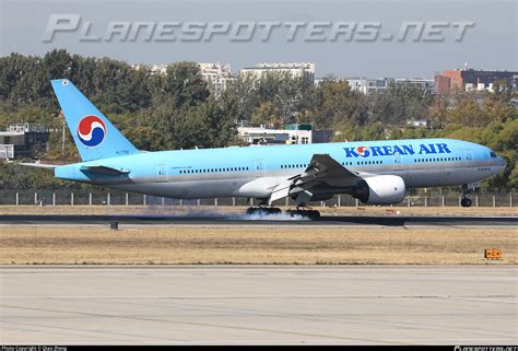 HL7752 Korean Air Lines Boeing 777 2B5ER Photo By Qiao Zheng ID