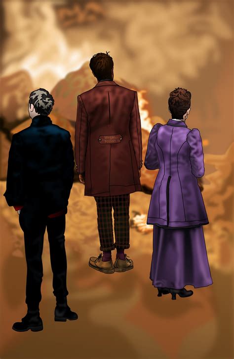 Megan Fossan - "The Master(s) of Chaos" - Doctor Who Fan Art