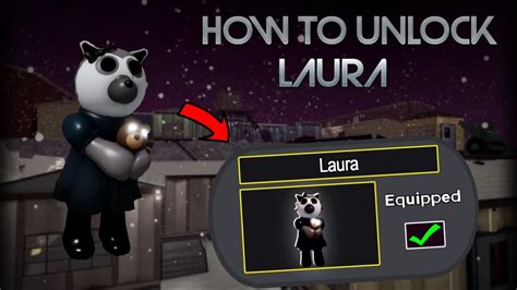 How To Get Secret Laura Skin Roblox Piggy Youtube