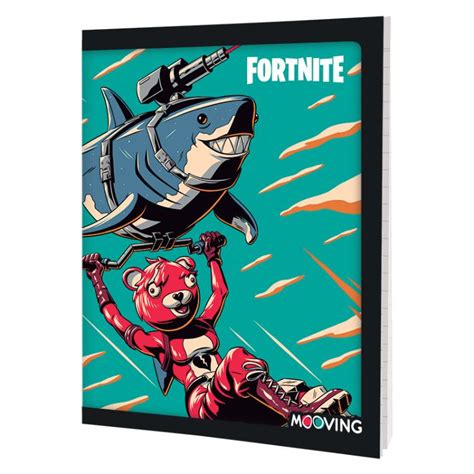 Librería San Pablo Cuaderno Tapa Flexible Mooving 48 Hojas Fortnite