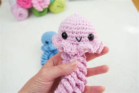 Crochet Amigurumi Jellyfish Free Crochet Jellyfish Pattern