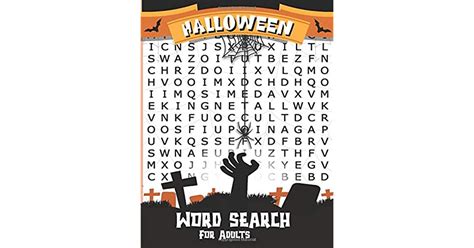 Halloween Word Search For Adults Biggest Halloween Word Search Puzzle