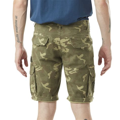 Bermuda Homme Cargo Canvas En Coton Von Dutch