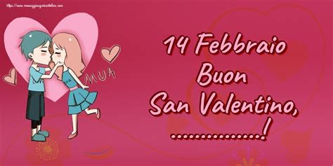 Febbraio Buon San Valentino Crea Cartoline Personalizzate