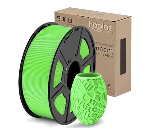 Filamento PLA Premium 1 75mm Rollo para Impresión 3D Verde