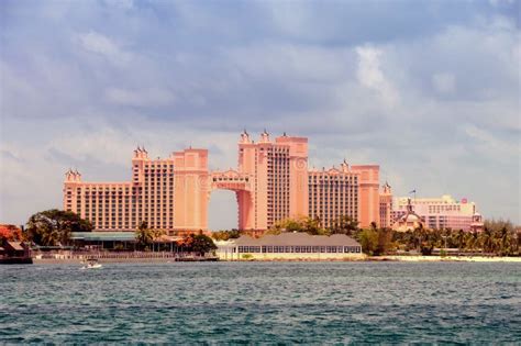 atlantis resort  paradise island bahamas editorial stock photo
