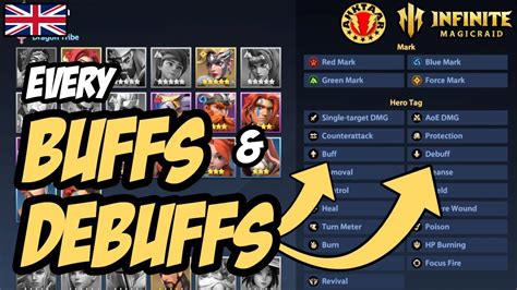 Infinite Magicraid Everything To Know About BUFFS DEBUFFS YouTube