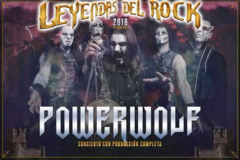 Powerwolf Tocar En Leyendas Del Rock Metal Journal