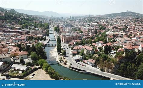 Sarajevo - the Old Town stock image. Image of cathedral - 98686967