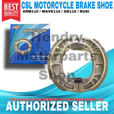 Csl Rear Brake Shoe Drum For Honda Xrm Wave Suzuki Gd Rusi