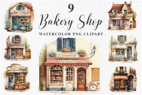 Bakery Shop Front Clipart