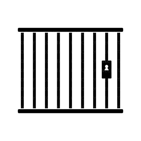 Jail Svg, Prison Svg, Lockup Svg, Slammer Svg, Jail Cell Svg